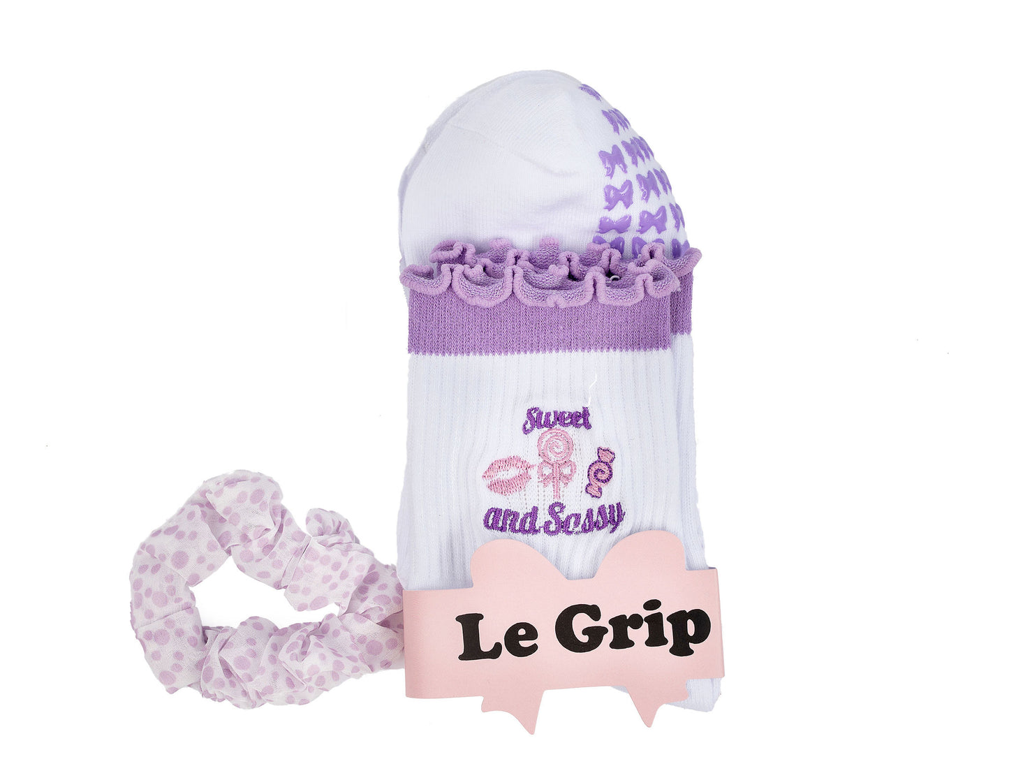 Sweet and Sassy – Crew Grip Socks | Le Grip