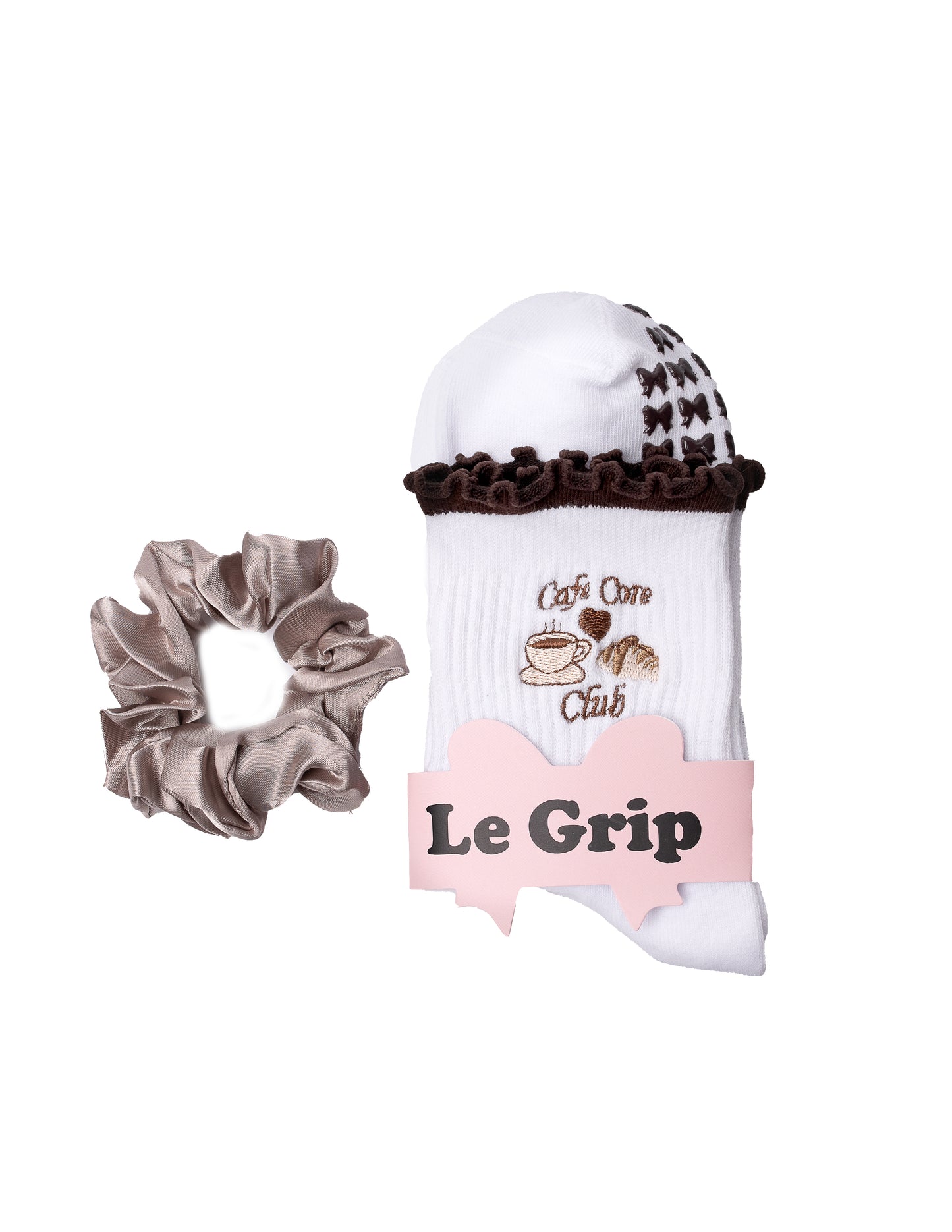Cafe Core Club – Crew Grip Socks | Le Grip