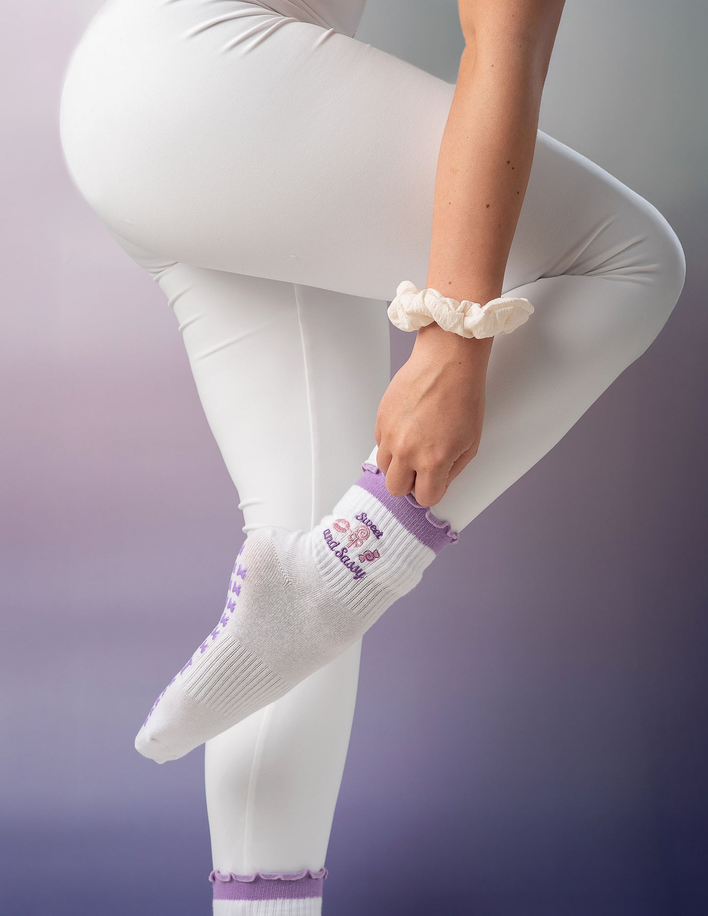 Sweet and Sassy – Crew Grip Socks | Le Grip