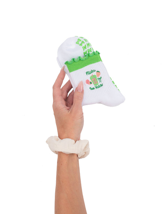 Pilates Than Matcha – Ankle Grip Socks  | Le Grip
